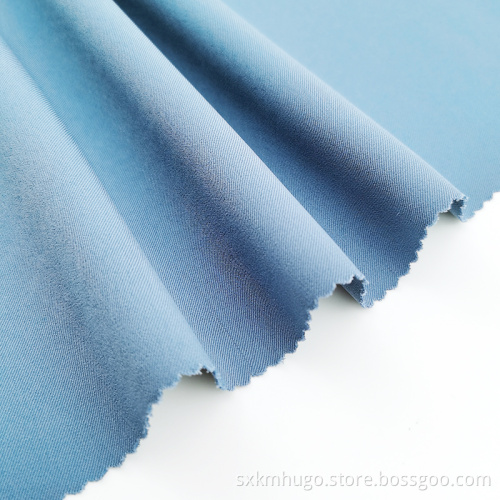 Twill Imitation cotton Double sided slant polyester fabric
